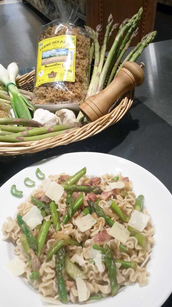 asperges sautées