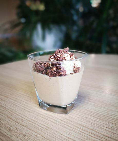 https://scarabee-biocoop.life/Panna cotta au sésame et chantilly chocolat