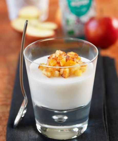 https://scarabee-biocoop.life/Panacotta coco pomme caramélisée