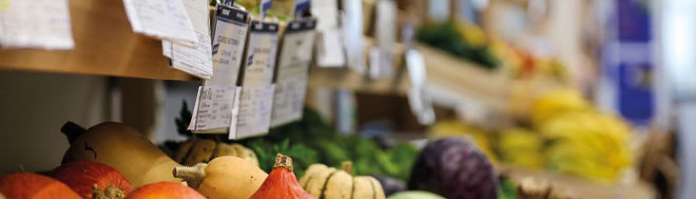 rayon fruit et légumes