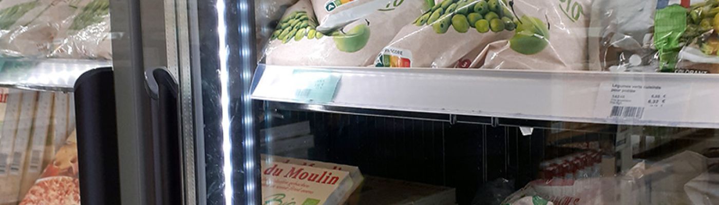 Biocoop Scarabée rayon surgelés