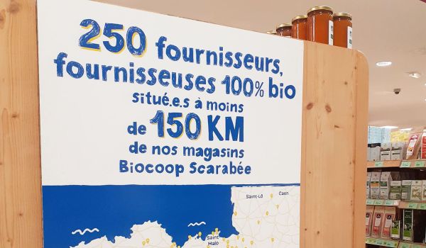 Production locale de scarabée biocoop